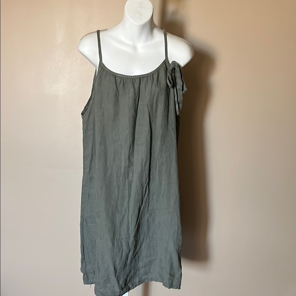 Nwot Lung O L’arno Made In Italy, Designer 100%Linen Dress!